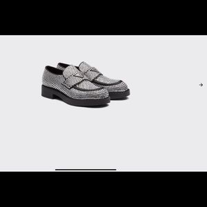 Prada Crystal Shoes US 12